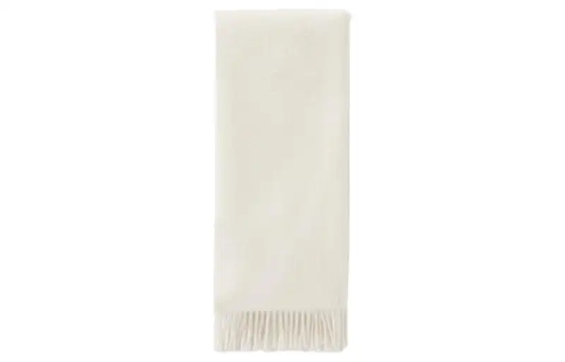 Loro Piana Knit Scarves Women's White