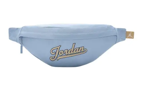 Jordan MVP Polyester Shoulder Bag, Crossbody Bag, Fanny Pack Regular Unisex Blue Gray