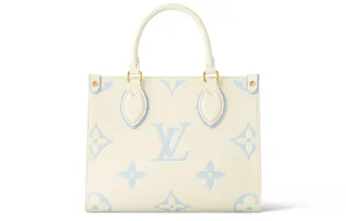 LOUIS VUITTON ONTHEGO Leather Jungle Bag, Tote Bag, Shopping Bag, Handbag Small Women's