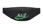 Nike Polyester Fanny Pack Regular Unisex Black & Stadium Green
