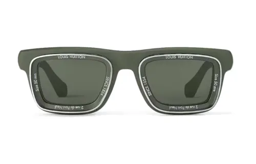 LOUIS VUITTON Lv Super Vision Square Sunglasses
