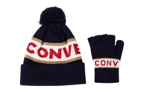 Converse Acrylic, Polyamide, Elastane Beanies Kids' Multicolor