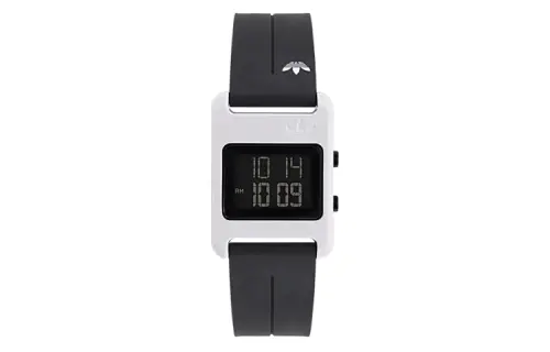 Adidas Originals Wrist Watches Quartz Movement Silicone Strap 31mm Black Dial Unisex 30m Water Resistant