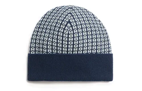 HERMES Cashmere Beanies Women's Blue
