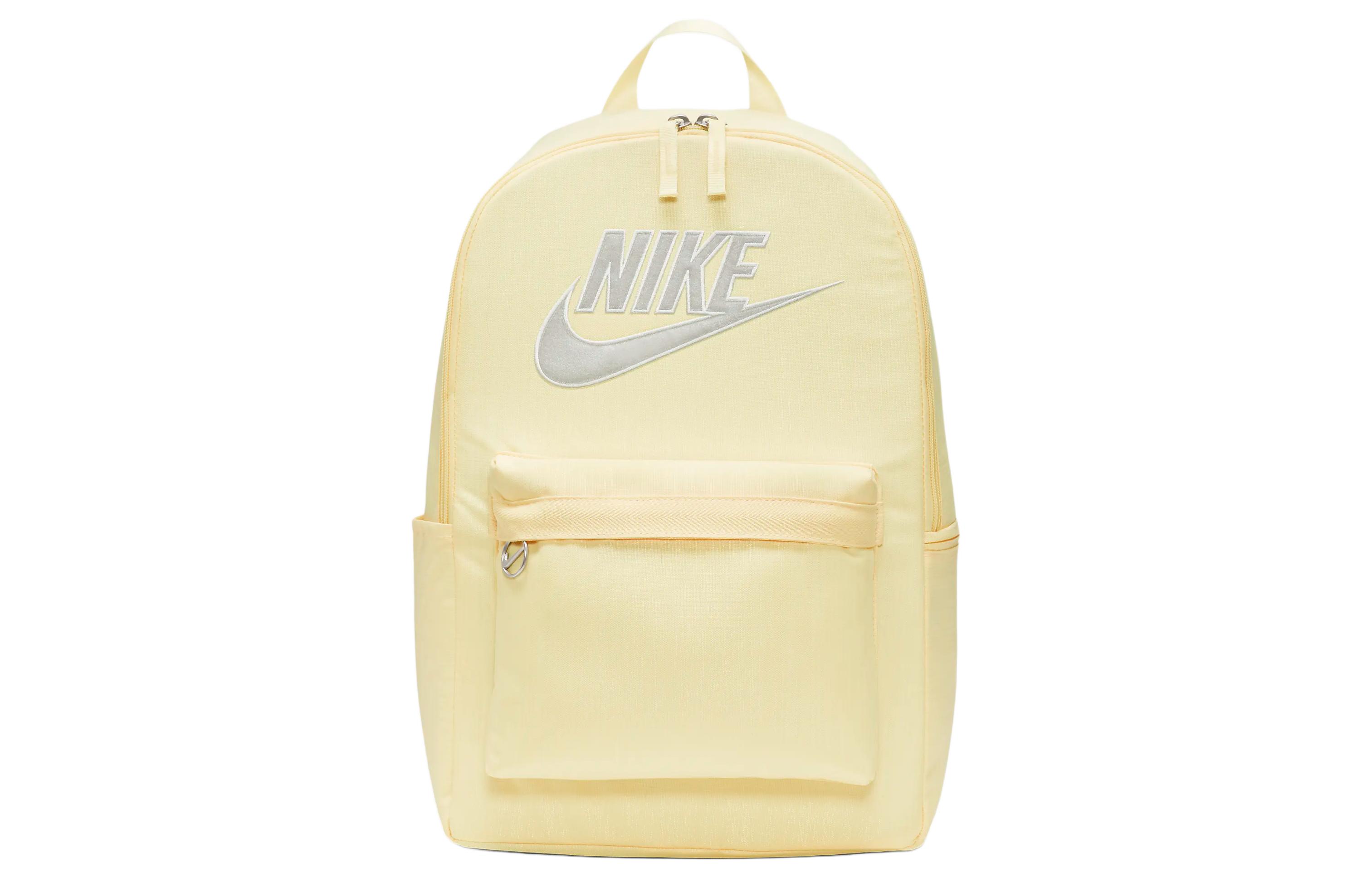 Рюкзак Nike Heritage (оранжево-серебряный)