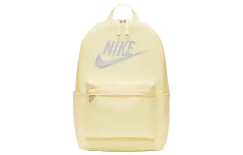 Nike Heritage Fabric Backpack Unisex Light Laser Orange & Light Silver