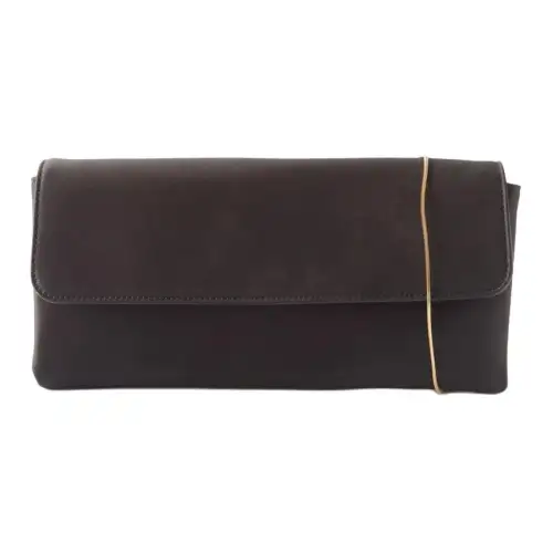 THE ROW Silk Handbag Clutch Women's Black