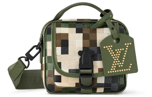 LOUIS VUITTON Messenger Canvas Messenger Bag, Crossbody Bag, Shoulder Bag Men's Camouflage