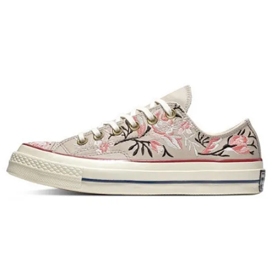 Converse Chuck Taylor All Star Canvas Shoes Women's Low-top Gray/pink/white