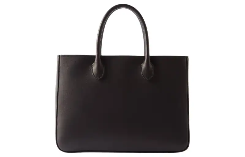 THE ROW Leather Handbag Small Women's Black