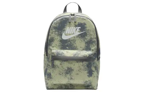 Nike Recycled Polyester Backpack Unisex Olive Ring & Smoke & Gray & Summit White