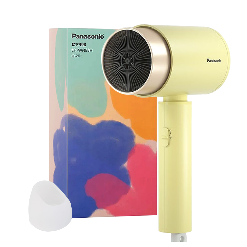 Panasonic Panasonic hair dryer 1800W constant temperature quick-drying water ion small hair dryer for dormitory students EH-WNE5HY405