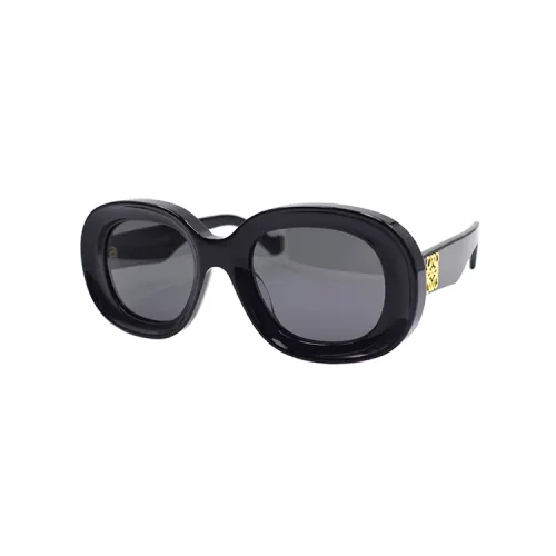 LOEWE Plate Frame Oval Prescription Glasses Women's