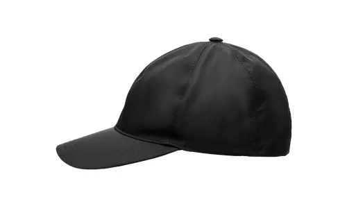 PRADA Logo Plaque Baseball Cap