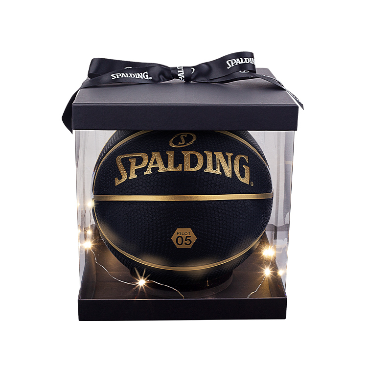 SPALDING Pilot Collection 85 010Y Rubber Basketball PILOT 05 Dark Blue/Black Gold Training Competition Unisex