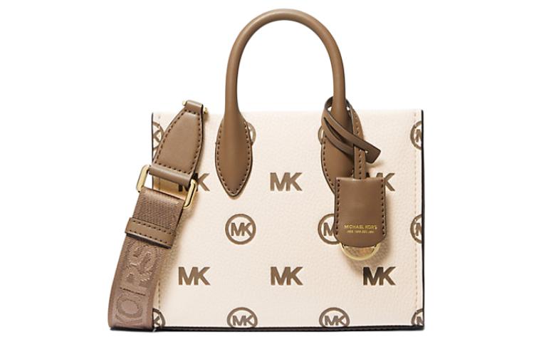 MICHAEL KORS Mirella Polyurethane Tote Bag, Shopping Bag, Handbag, Shoulder Bag, Crossbody Bag Women's Multicolor