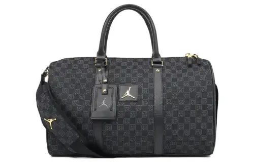 Jordan Monogram Duffle Bag Black