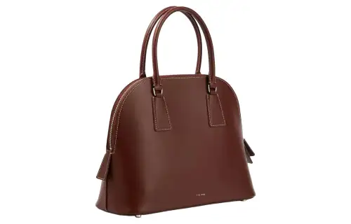 THE ROW Calfskin Shoulder Bag, Crossbody Bag, Handbag Small Women's Brown