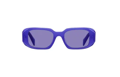 PRADA Acetate Square Sunglasses Unisex Purple