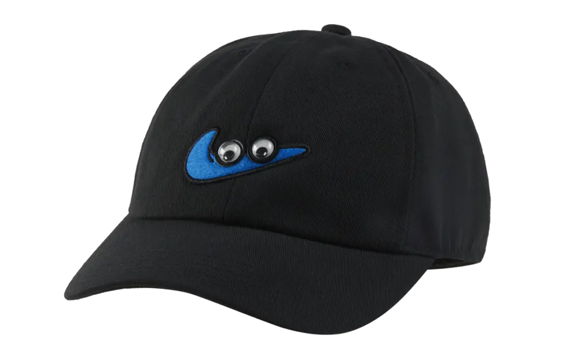 Nike Club Cartoon Design Baseball Cap Kids' Black