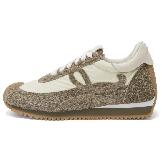 LOEWE Flow Runner Low Top Casual Shoes Men's Beige Umber