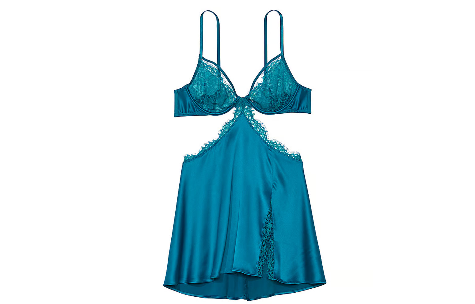 Женское боди Victoria's Secret V-Neck (темно-синее)