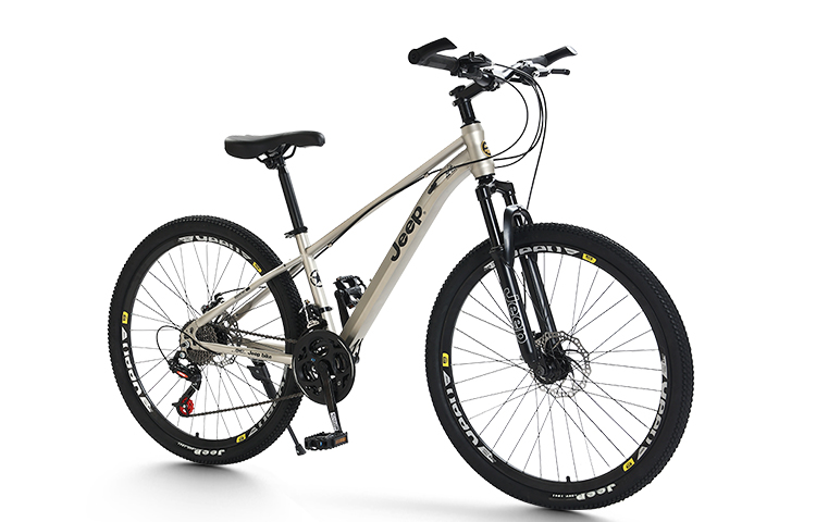 Jeep Forest Trail Mountain Bike High Carbon Steel Disc Brake Mountain Bikes Commute, Travel Adults