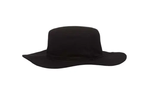 PRADA Fabric, Enamel, Metal Bucket Hats Unisex Black