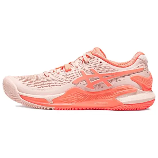 Asics Women's Gel Resolution 9 Clay 'Pearl Pink Sun Coral'