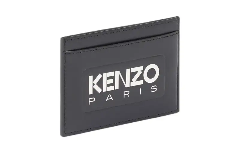 KENZO Logo Embossed Card Slots Wallet