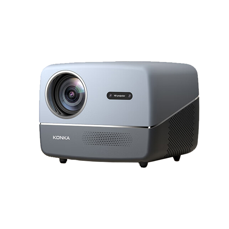KONKA Konka E20pro projector home enclosed light machine autofocus home ultra high definition 4K daytime direct projection office bedroom dormitory living room universal 5G dual-band WiFi