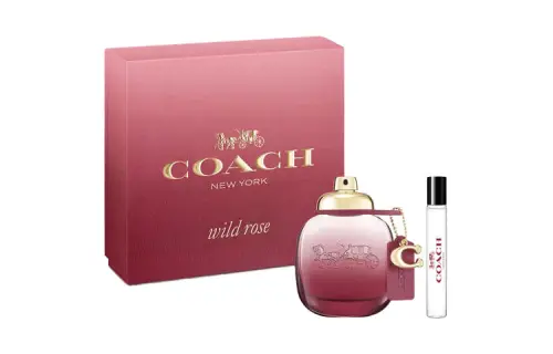 COACH Gift box contains rose, perfume sample, 50 ml, 7.5 ml