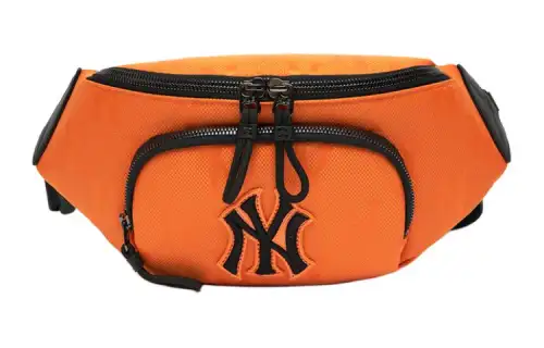 MLB Polyamide With Artificial Leather Sling Bag, Crossbody Bag Regular Unisex Orange