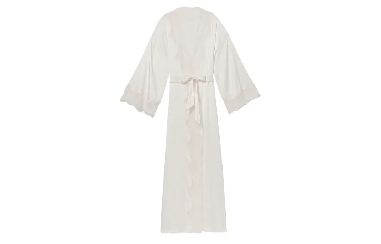 Victoria's Secret Sleep Robe Women's Coconut White