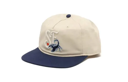 Jordan Logo Print Baseball Caps Unisex Beige