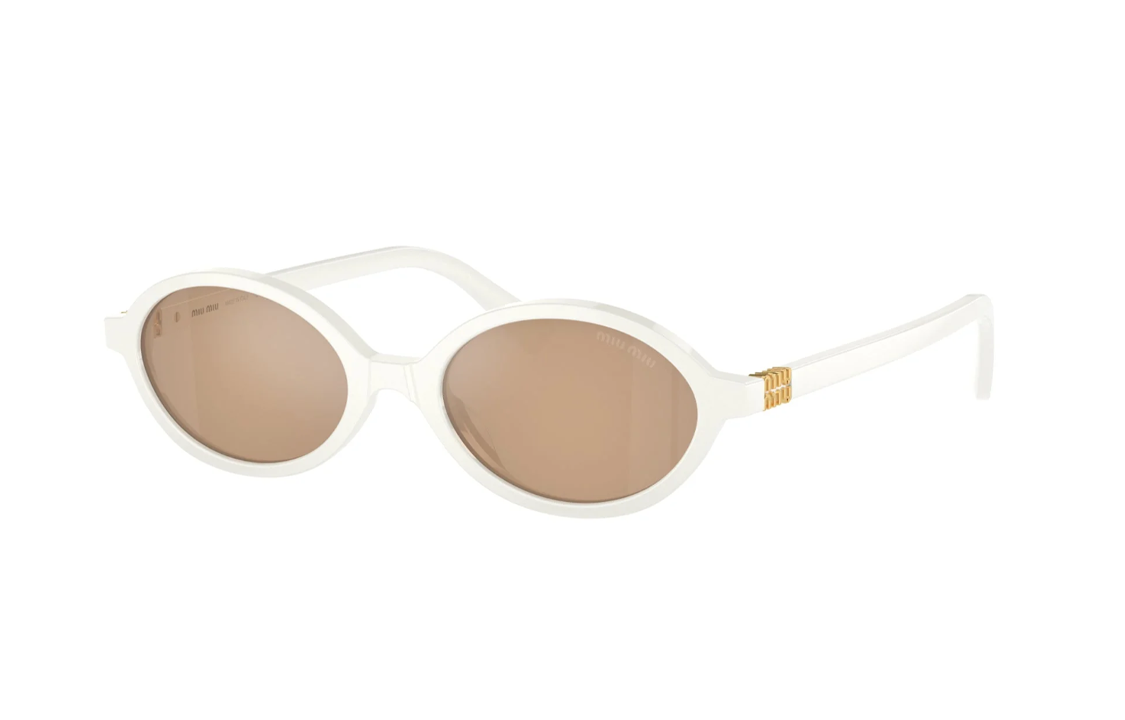 Женские очки MIU MIU (белые)