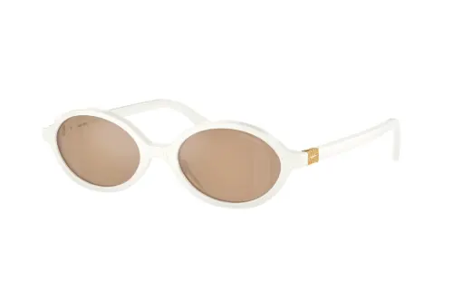 MIU MIU Eyewear Oval Frame Sunglasses