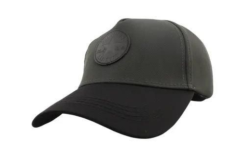 Converse Synthetic Fiber, Fabric Baseball Caps Unisex Gray