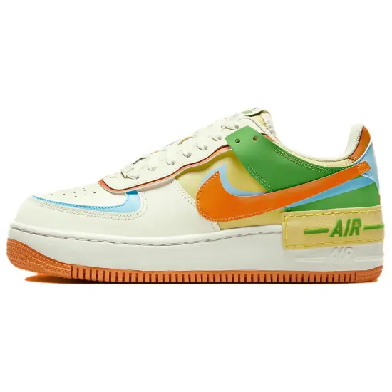 Nike Air Force 1 Low Shadow Coconut Milk Saturn Gold Women's