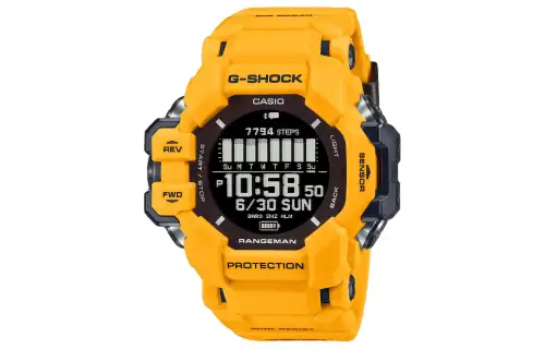 CASIO Men MASTER OF G-LAND Series Black Watch GPR-H1000-9JR