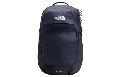 THE NORTH FACE 40L Outdoor Bags Recycled Nylon Marine Blue & Black Unisex