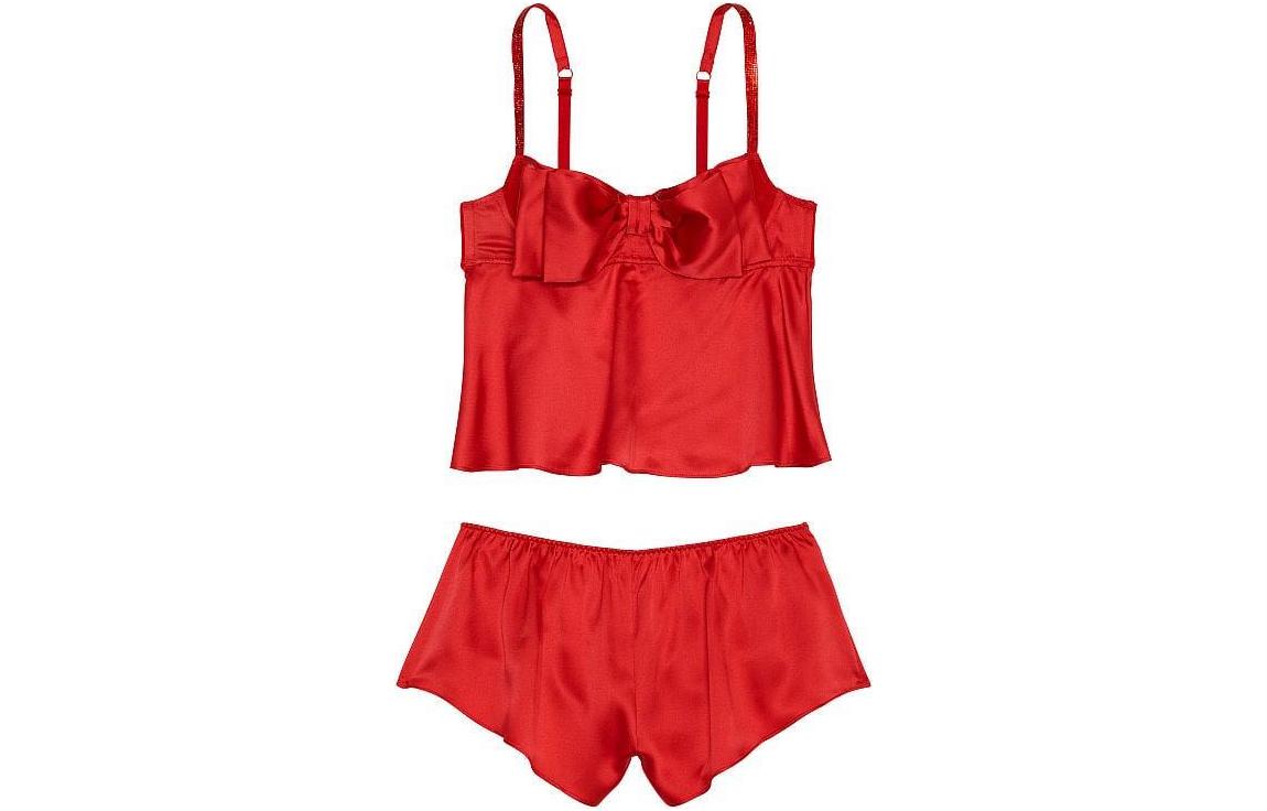 Женская пижама Victoria's Secret (красная)