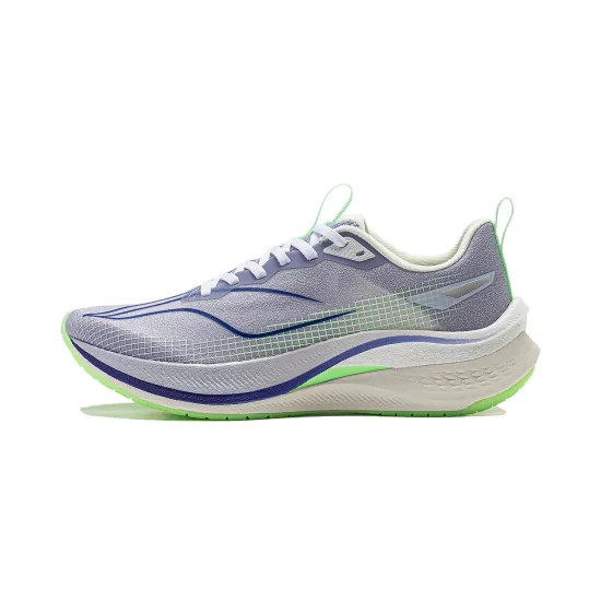 LINING Red Hare 7 Pro Running Shoes Women's Low-Top Purple Smoke Blue
