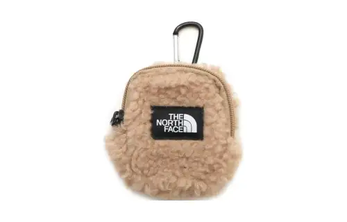 THE NORTH FACE Polyester Earphone Case Mini Unisex Camel