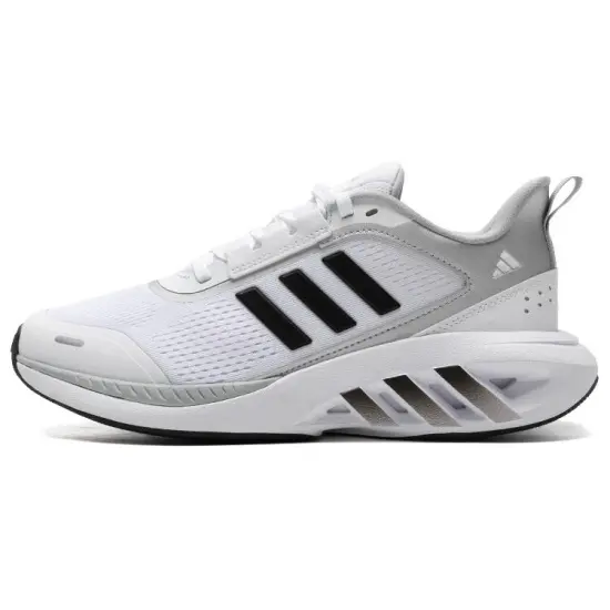 Adidas LITE RACER 4.0 Cushioned Wear-Resistant Breathable Lightweight Low-Top Casual Shoes Unisex White