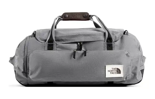 THE NORTH FACE 49L Zip Closure Outdoor Bags Recycled Material Gray Unisex