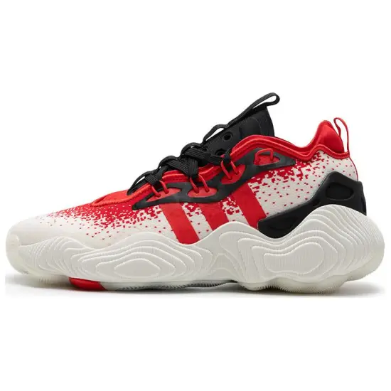 Adidas Trae Young 3 Off White Vivid Red Black