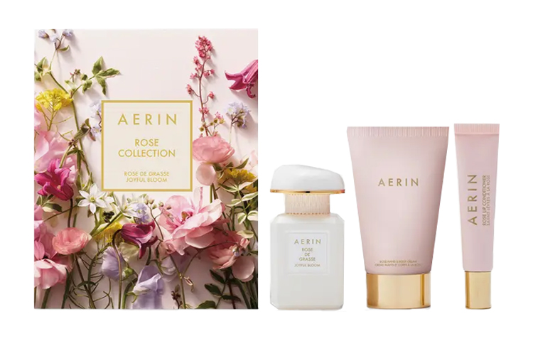 AERIN Perfume contains rose, fresh set, body cream, lip balm, limited edition, 30 ml, 30 ml, 10 ml