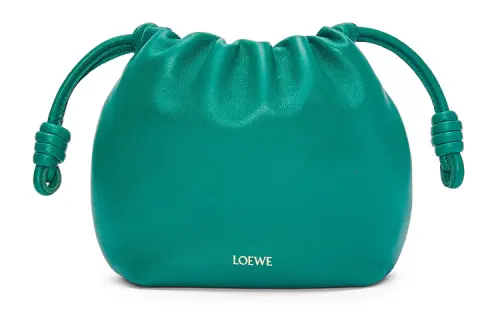 LOEWE Flamenco Nappa Sheepskin Shoulder Bag, Crossbody Bag, Handbag Mini Women's Jadeite Green