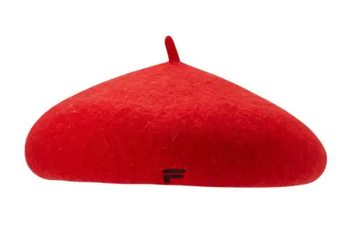 FILA Cotton, Wool, Polyamide Berets Kids' Red
